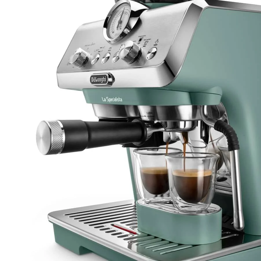Delonghi EC9155.GR La Specialista Arte Compact Manual Bean to Cup Coffee Machine Green - Image 4