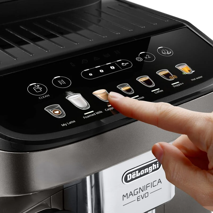 DeLonghi ECAM290.83.TB Magnifica Evo Bean to Cup Automatic Coffee Machine Titanium Black - Image 3