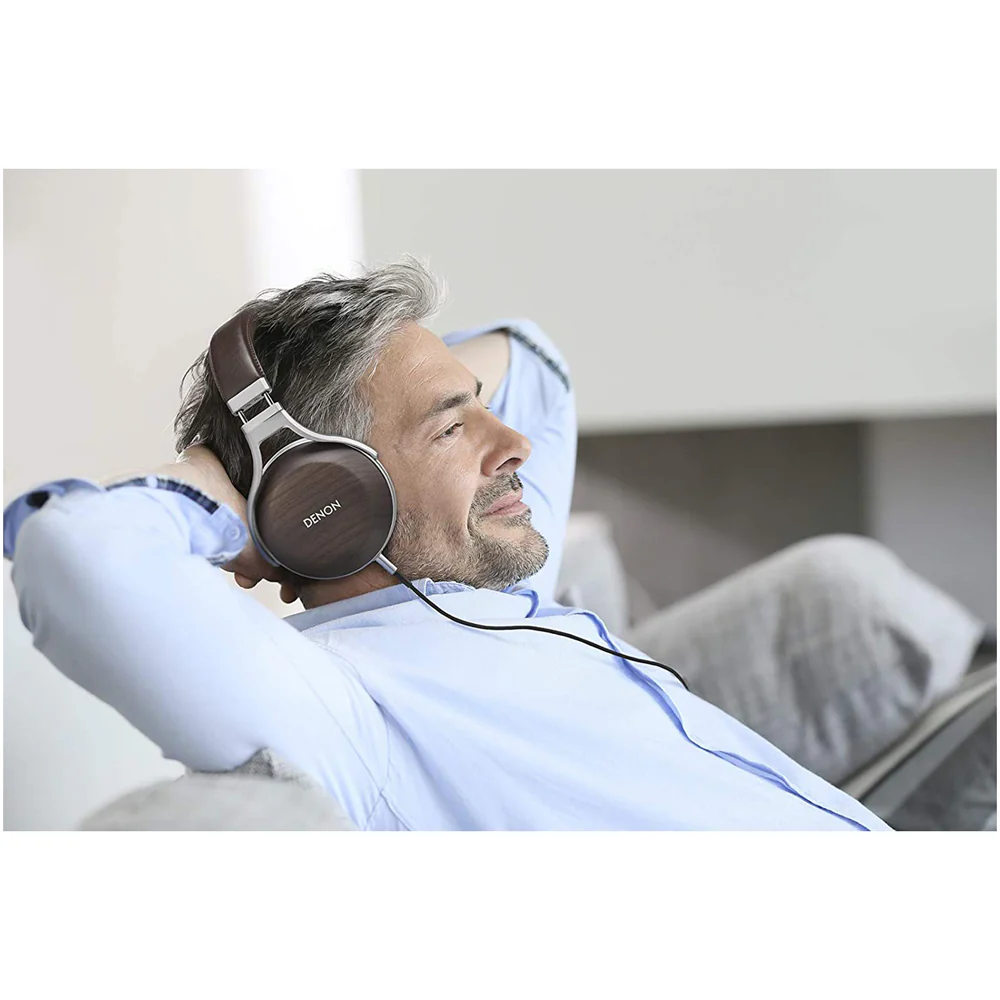 DENON AHD5200EM Over-Ear Headphones - Image 5
