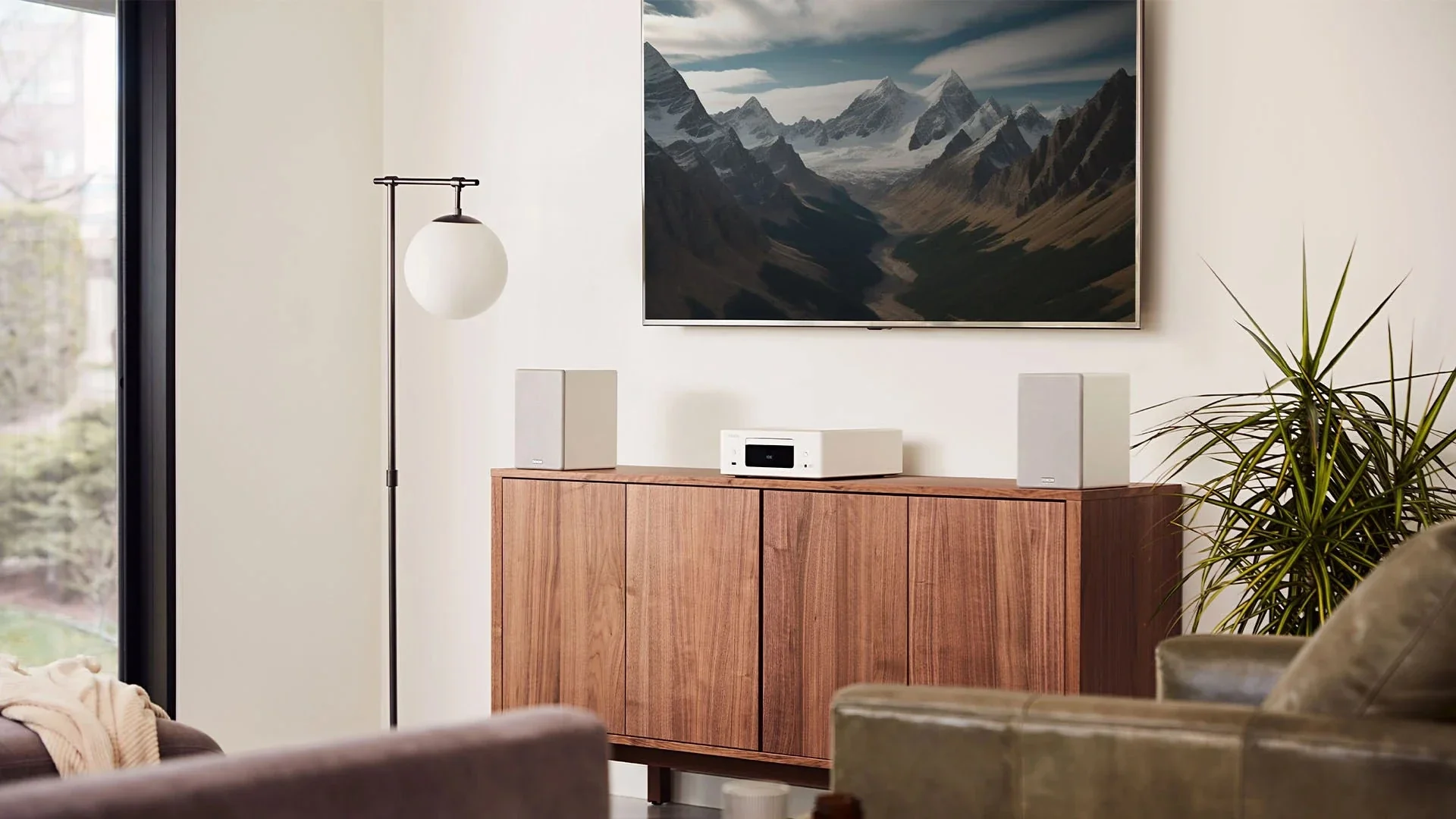Denon CEOL N12 DAB DAB+ Receiver With SCN10 Speakers Bundle White - Image 3