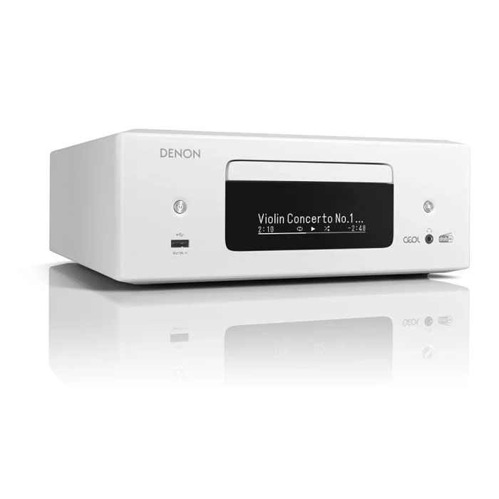 Denon CEOL RCD-N12DAB DAB+ All In One System White - Image 2