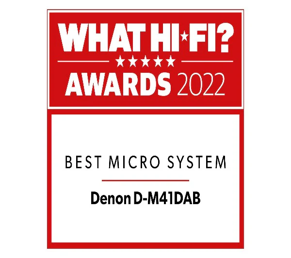Denon DM41DAB DAB+ Mini HiFi System Black - Image 4