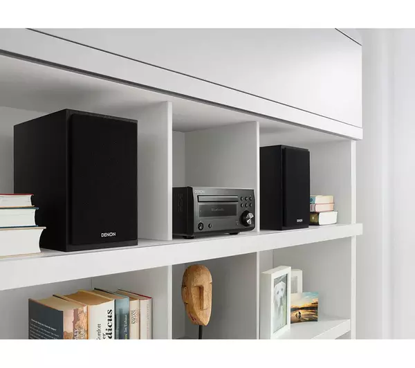 Denon DM41DAB DAB+ Mini HiFi System Black - Image 8