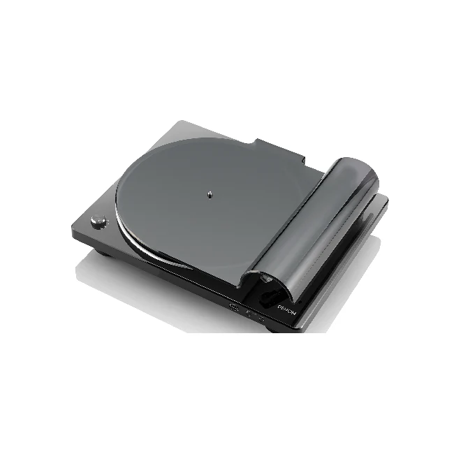 Denon DP450USB Hi-Fi Turntable with original S-Shape tonearm and USB Black - Image 4