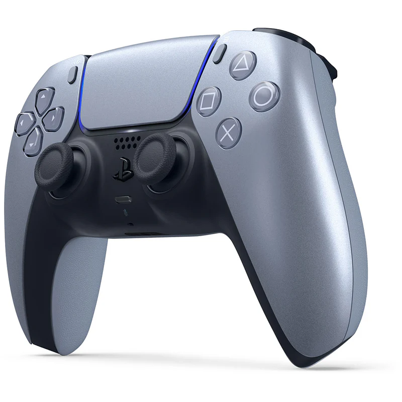 Sony DualSense PlayStation Sterling Silver Wireless Controller PS5 - Image 2