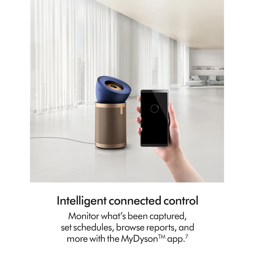 Dyson Big + Quiet Formaldehyde BP04 Purifying Fan Air Purifier - Prussian Blue/Gold - Image 6