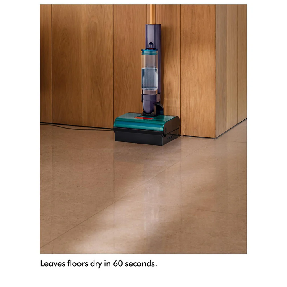 Dyson Clean+Wash Cordless Hygiene Hard Floor Cleaner 45 Minutes Run Time Gold Blue CLEANWASHHYG - Image 10