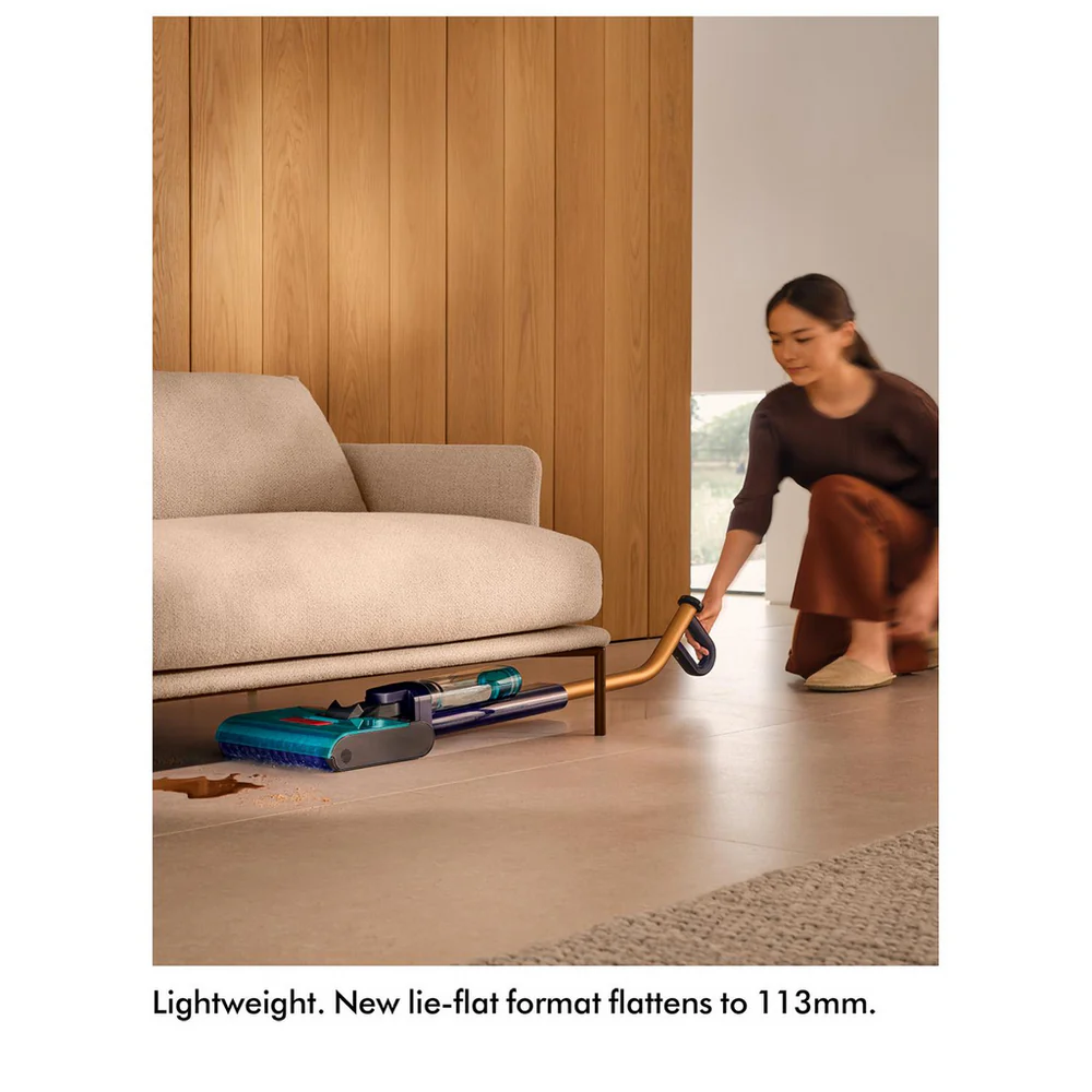 Dyson Clean+Wash Cordless Hygiene Hard Floor Cleaner 45 Minutes Run Time Gold Blue CLEANWASHHYG - Image 9