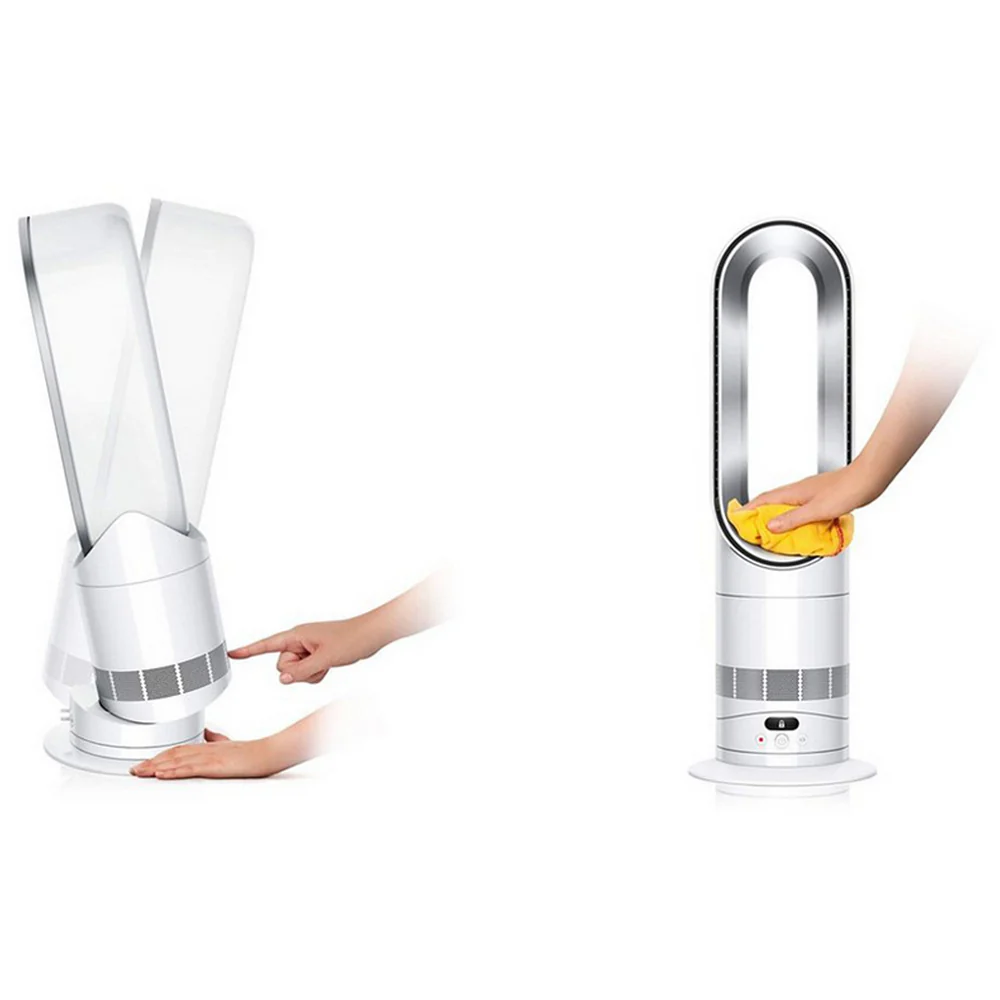 Dyson HF1 Hot+Cool Remote Link Pre-heat heater and Cooling Fan White Nickel - Image 2