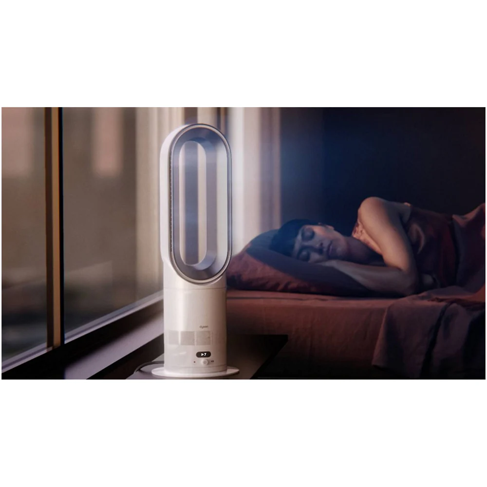 Dyson HF1 Hot+Cool Remote Link Pre-heat heater and Cooling Fan White Nickel - Image 4