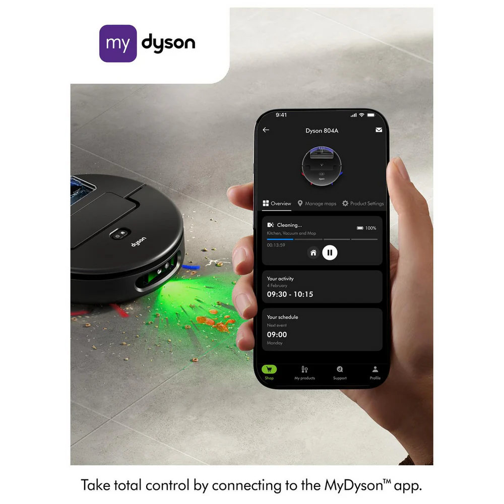 Dyson Spot+Scrub AI Robotic Vacuum Cleaner Black - Image 9