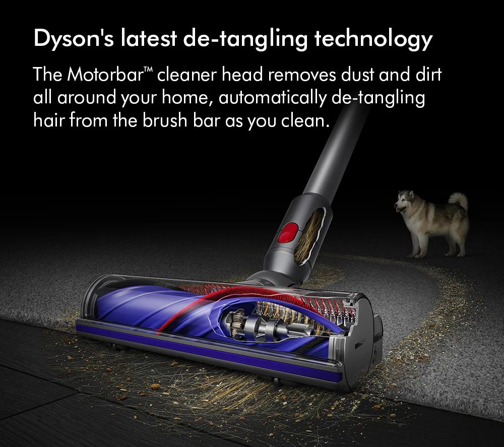 Dyson V11 Extra Cordless Stick Vacuum Cleaner Up To 60 Minutes Run Time Nickel and Red - Image 6