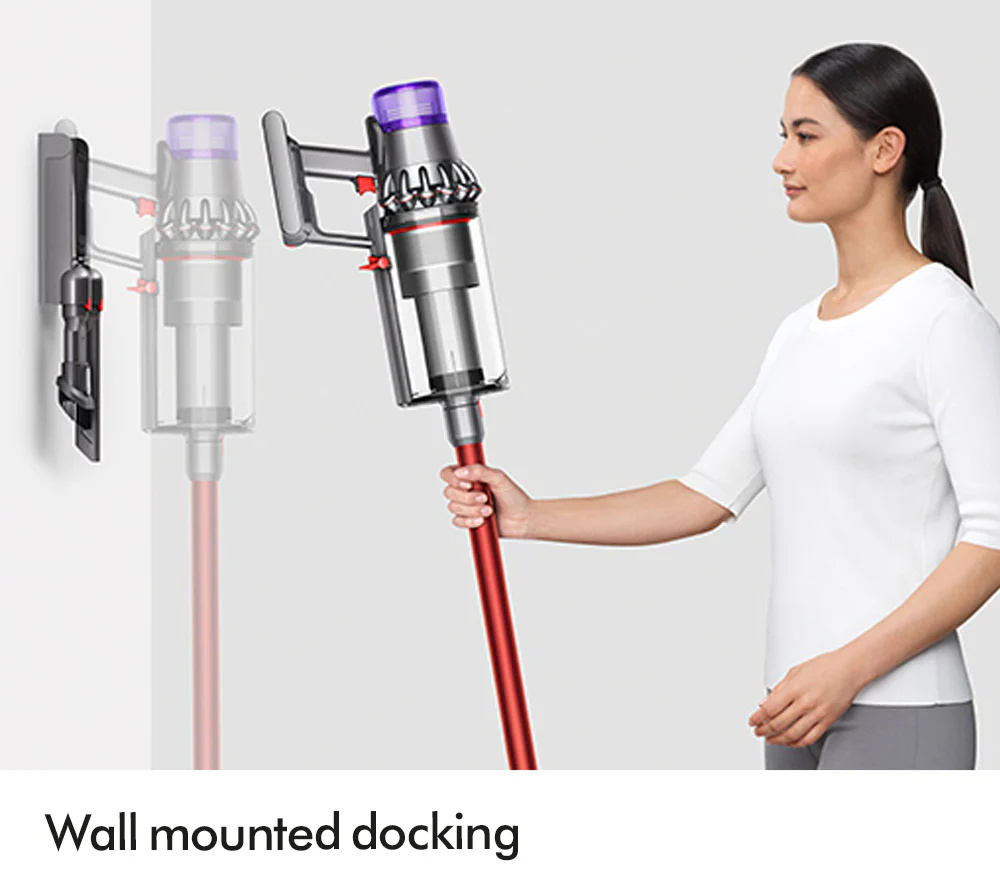 Dyson V11 Extra Cordless Stick Vacuum Cleaner Up To 60 Minutes Run Time Nickel and Red - Image 7