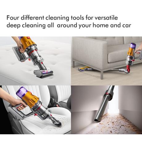 Dyson V12 Detect Slim Absolute Cordless Stick Vacuum Cleaner Up To 60 Minutes Run Time - Yellow - Image 5