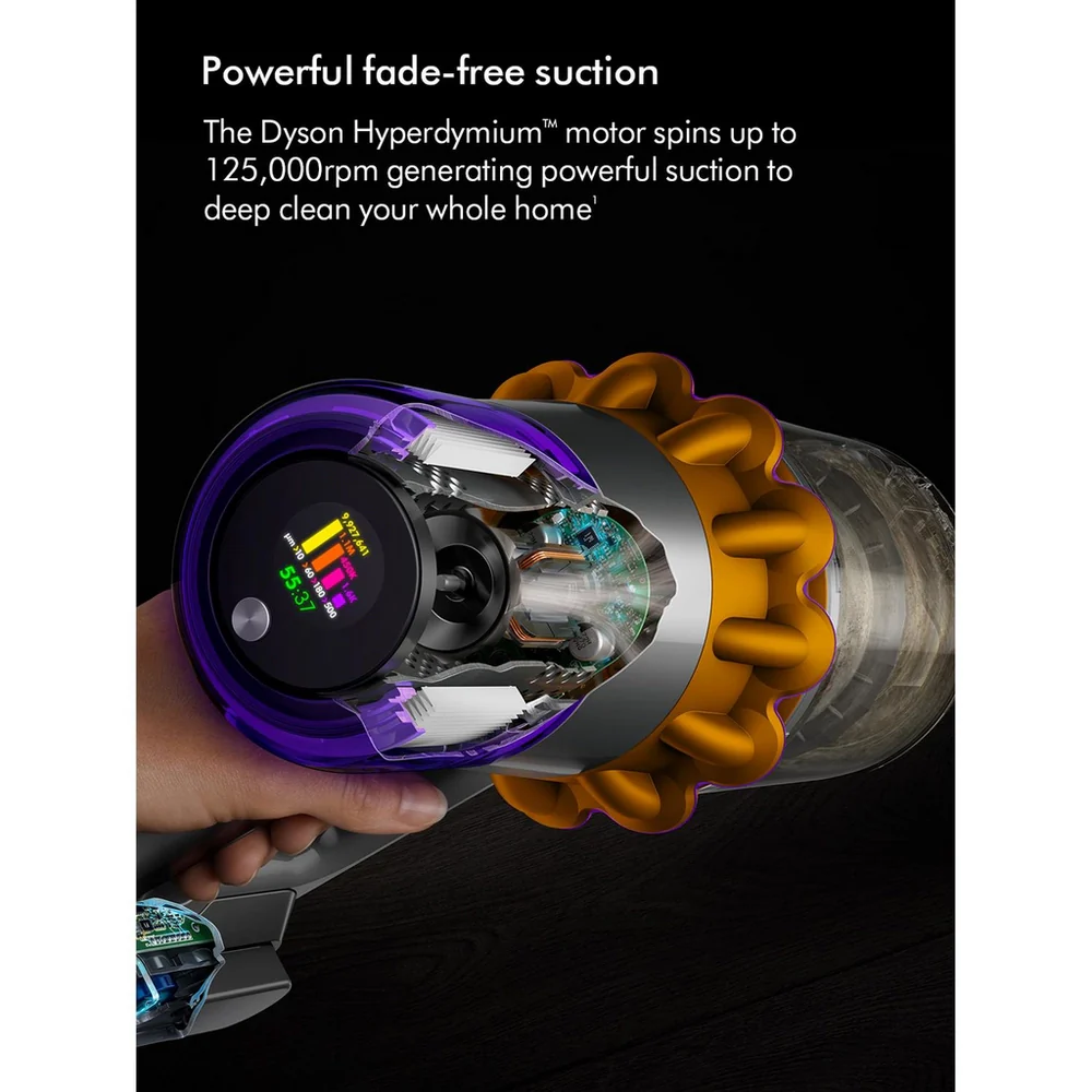 Dyson V15 Detect Extra Cordless Stick Vacuum Cleaner up to 60 Minutes Run Time - Nickel Blue V15EXTRA - Image 6