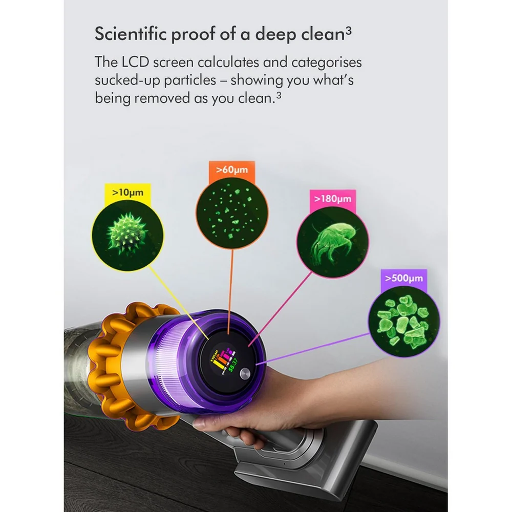 Dyson V15 Detect Extra Cordless Stick Vacuum Cleaner with Floor Dok V15EXTRADOKKIT - Image 7