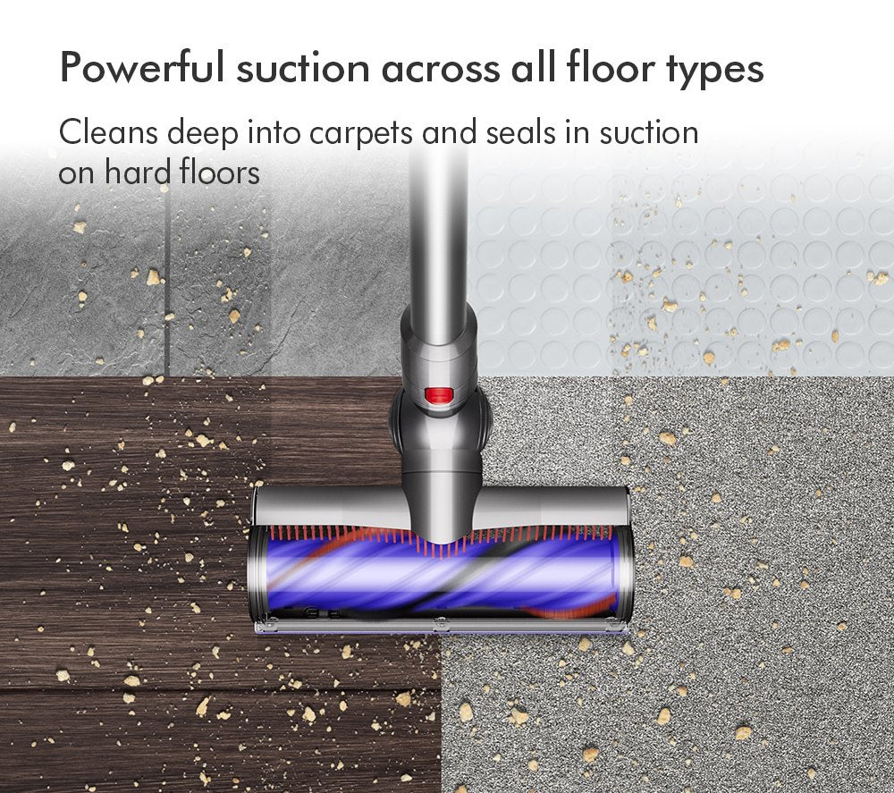 Dyson V8 Advanced Cordless Stick Vacuum Cleaner Up To 40 Minutes Run Time Silver - Image 2