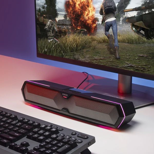 Edifier MG300 Compact Gaming Bluetooth Soundbar with RGB Lighting - Image 9