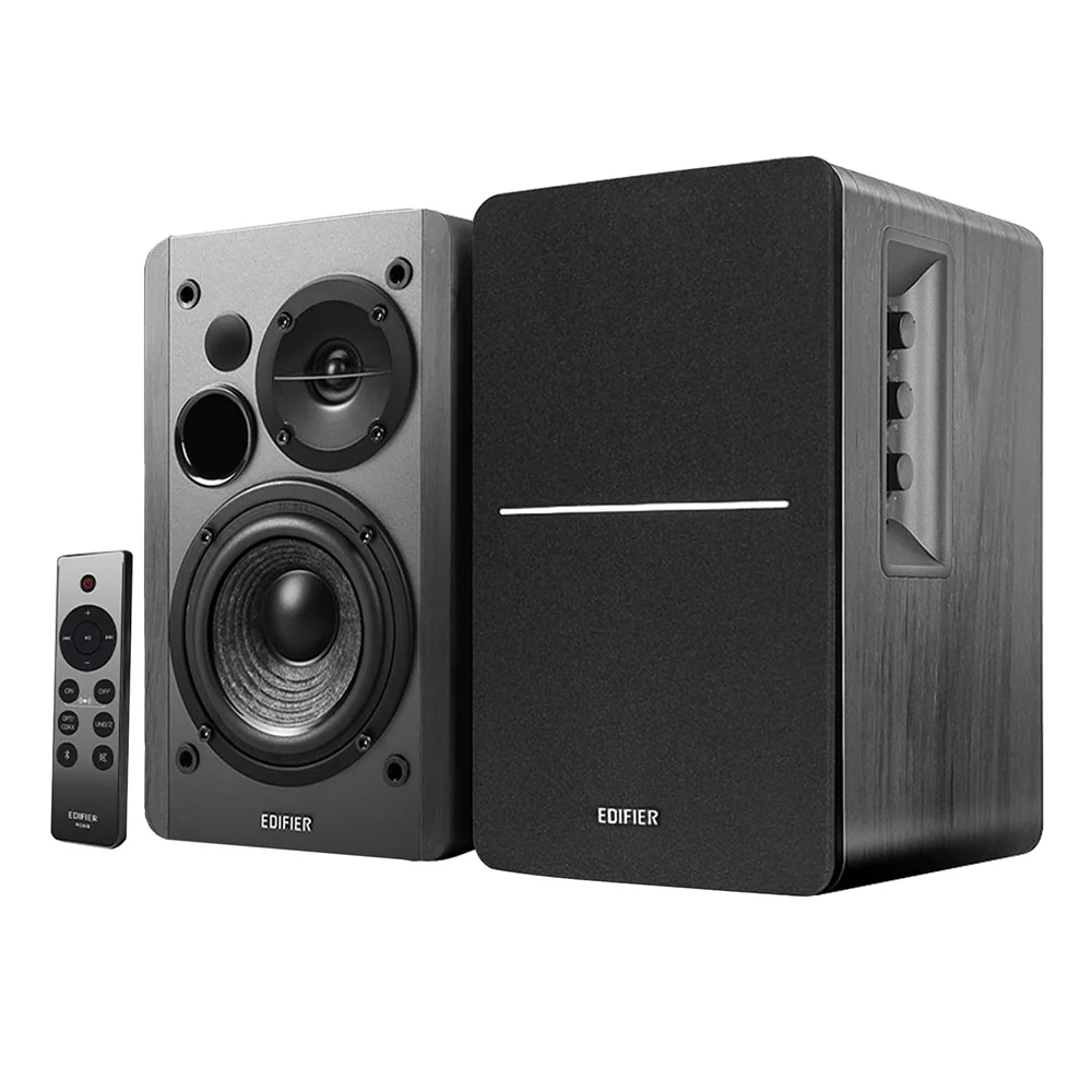 Edifier R1280DBS Active 2.0 BT Bookshelf Speakers Pair with Sub Out - Black