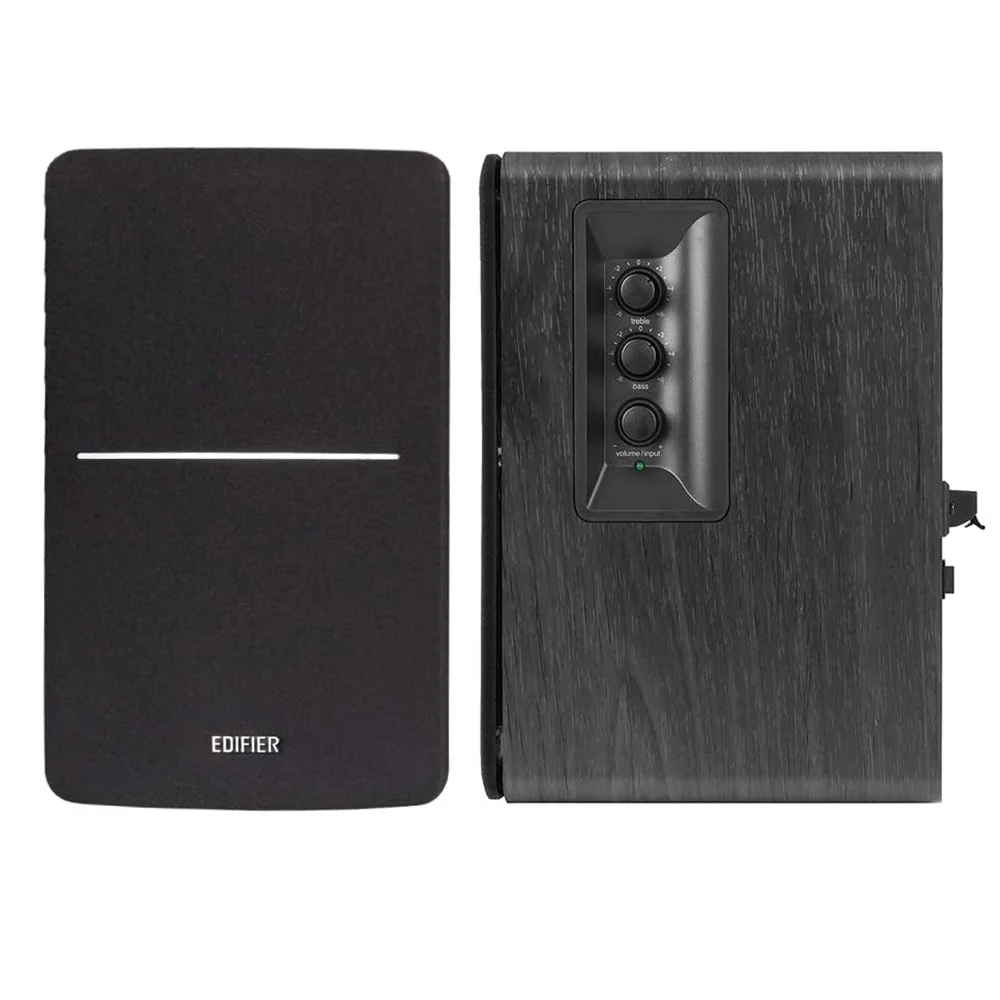 Edifier R1280DBS Active 2.0 BT Bookshelf Speakers Pair with Sub Out - Black - Image 3
