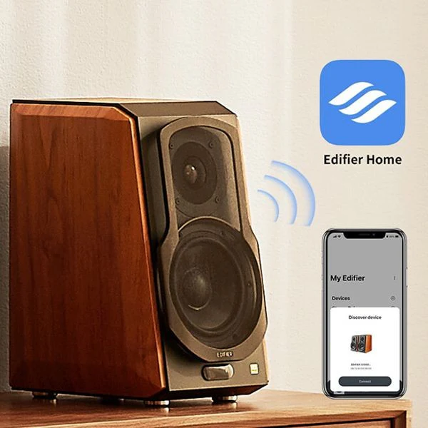 Edifier S1000W Active Bookshelf Speakers with WiFi Bluetooth Airplay 2 - Image 5