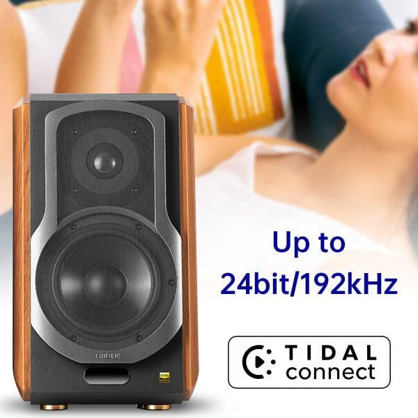 Edifier S1000W Active Bookshelf Speakers with WiFi Bluetooth Airplay 2 - Image 9