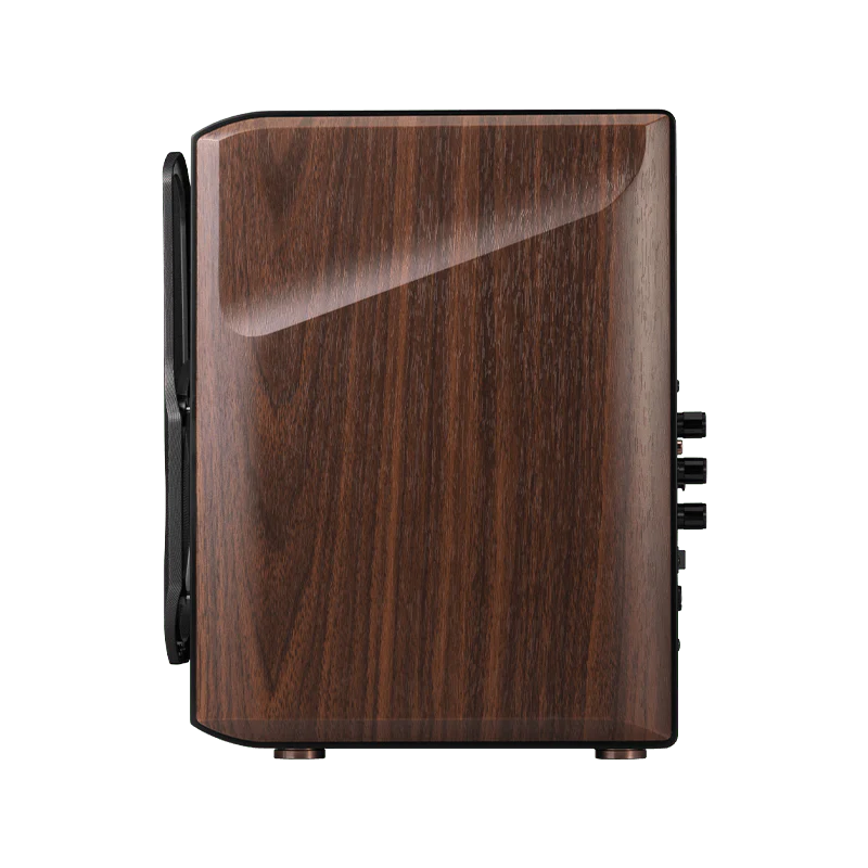 Edifier S2000MKIII Classic Hi-Res Bluetooth 5.0 Active Bookshelf Speakers Brown - Image 5