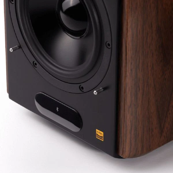 Edifier S2000MKIII Classic Hi-Res Bluetooth 5.0 Active Bookshelf Speakers Brown - Image 6