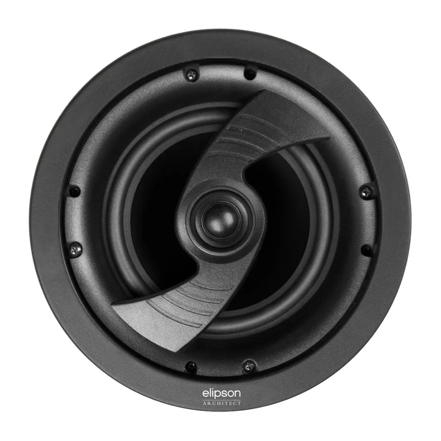 Elipson IC6 Architect IN Series 6 Inch Single In-Ceiling Speaker - Image 3
