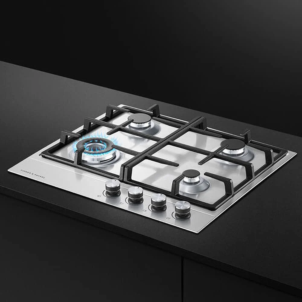 Fisher and Paykel CG604DLPX1 Series 7 60cm 4 Burner Gas Hob Stainless Steel - Image 2