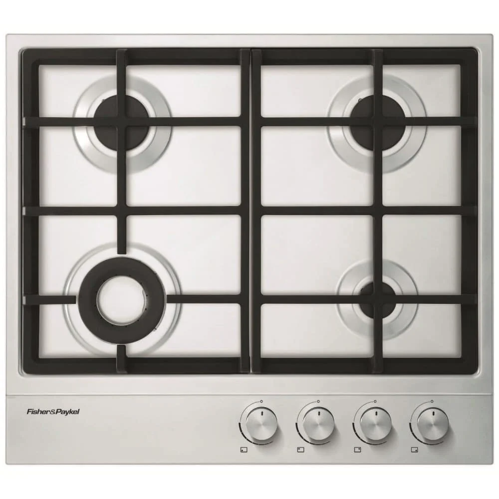 Fisher and Paykel CG604DNGX1 Series 7 60cm 4 Burner Gas Hob Stainless Steel