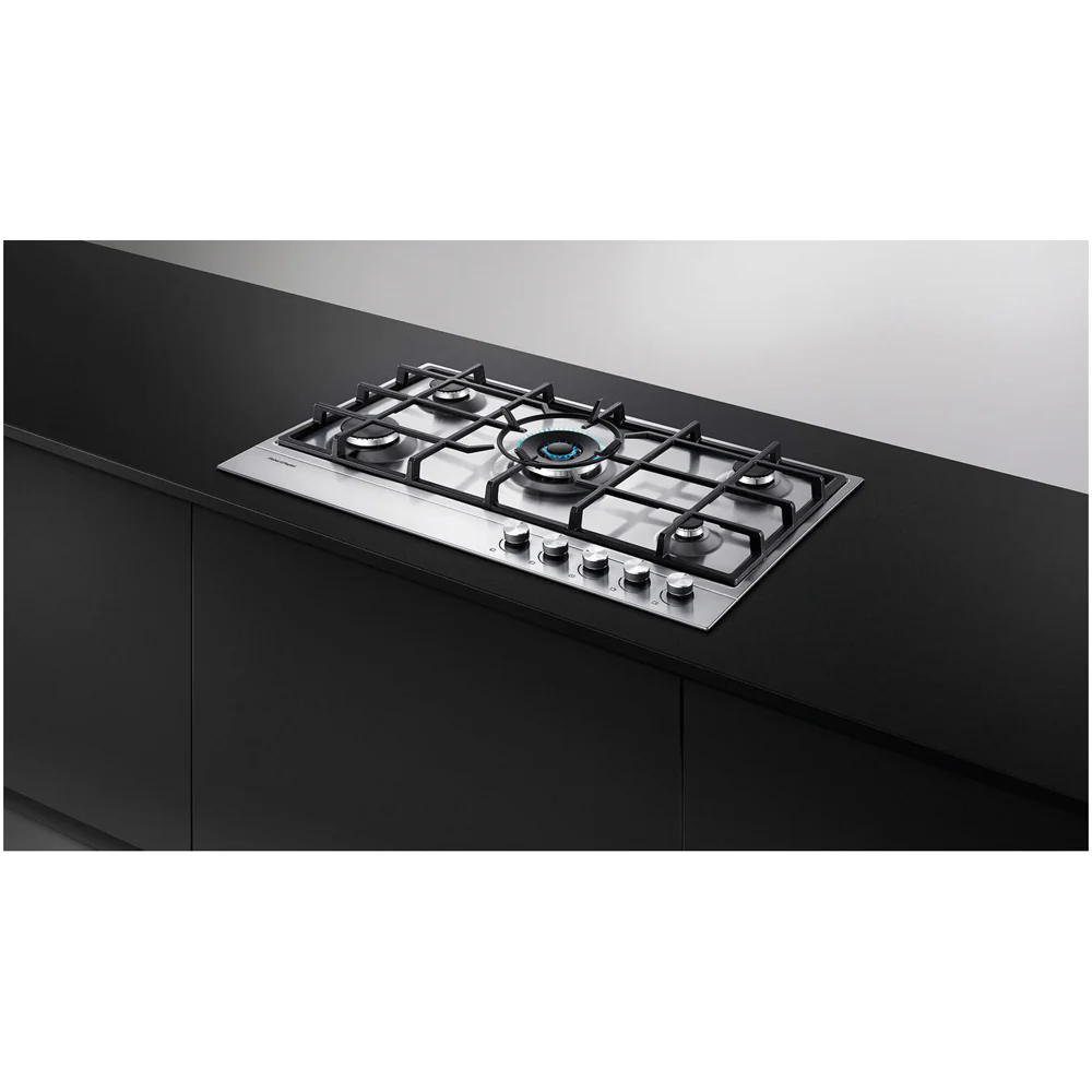 Fisher and Paykel CG905DLPX1 Series 7 90cm 5 Burner Gas Hob Stainless Steel - Image 2