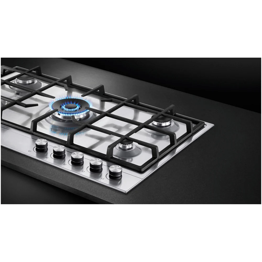 Fisher and Paykel CG905DLPX1 Series 7 90cm 5 Burner Gas Hob Stainless Steel - Image 4