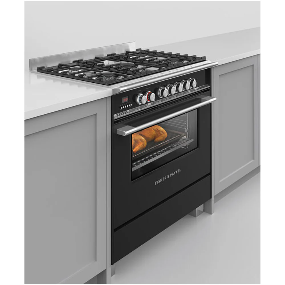 Fisher and Paykel OR90SCG4B1 Series 7 Classic Dual Fuel Range Cooker With Single Oven Black - Image 8