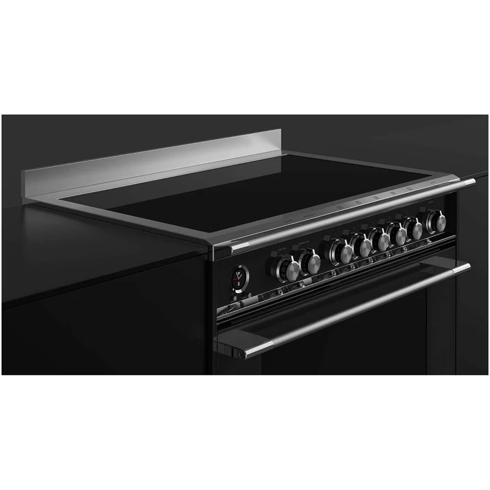 Fisher and Paykel OR90SCI6B1 Series 9 Classic Single Oven Induction Range Cooker With Pyrolytic Cleaning Black - Image 10