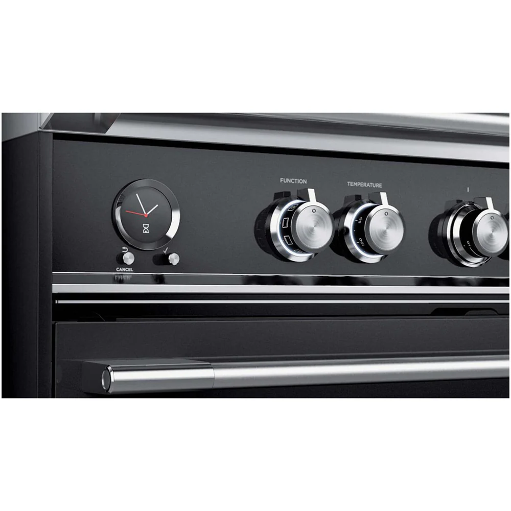 Fisher and Paykel OR90SCI6B1 Series 9 Classic Single Oven Induction Range Cooker With Pyrolytic Cleaning Black - Image 9