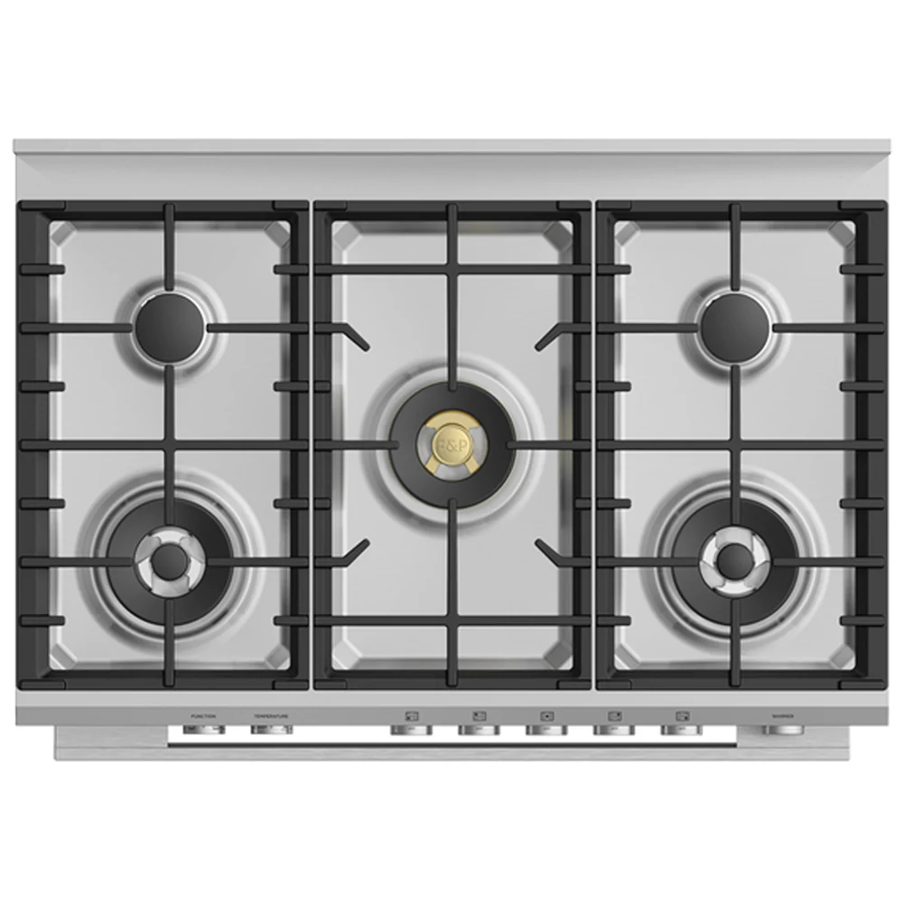 Fisher and Paykel OR90SDG6X1 Series 9 Dual Fuel Range Cooker with Gas Hob and Pyrolytic Cleaning Stainless Steel - Image 3