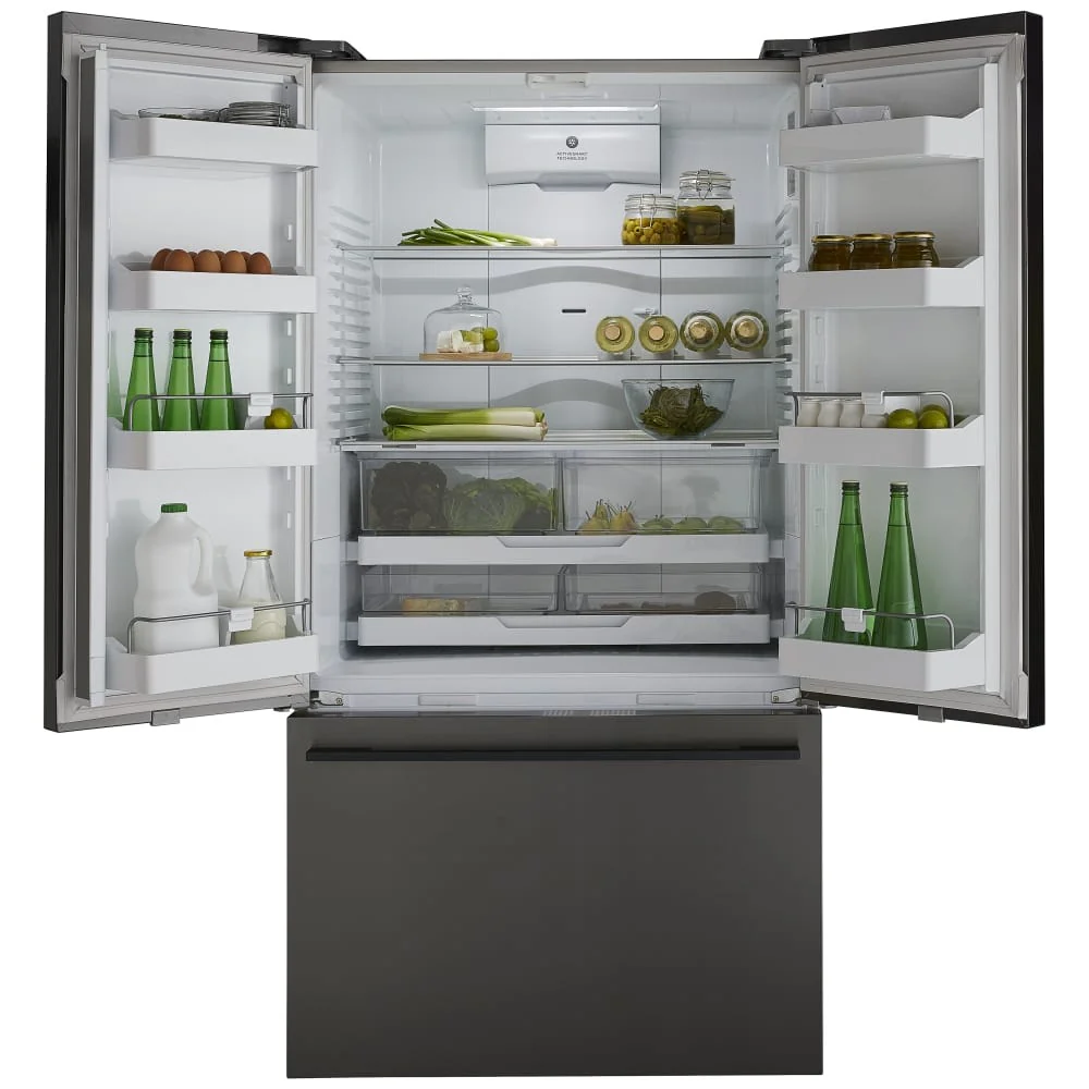 Fisher And Paykel RF540ADUB7 Series 7 Freestanding Plumbed-In American Fridge Freezer Black Steel - Image 2