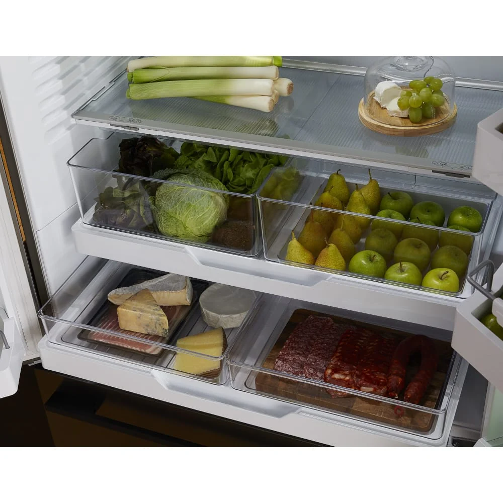 Fisher And Paykel RF540ADUB7 Series 7 Freestanding Plumbed-In American Fridge Freezer Black Steel - Image 3
