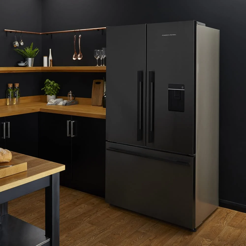 Fisher And Paykel RF540ADUB7 Series 7 Freestanding Plumbed-In American Fridge Freezer Black Steel - Image 5