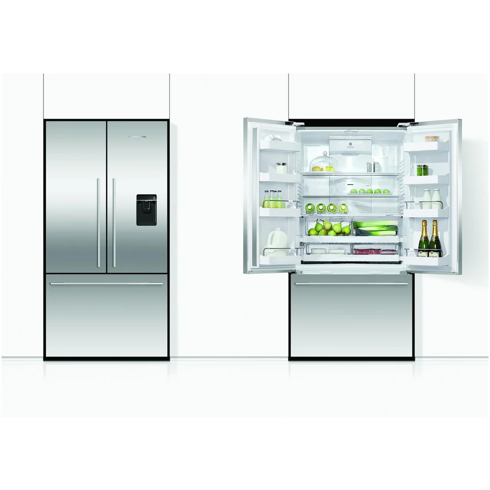 Fisher And Paykel RF540ADUX6 Series 7 Freestanding Plumbed-In American Fridge Freezer Stainless Steel - Image 4