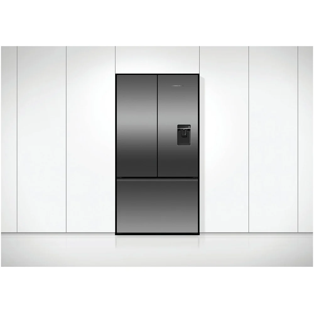 Fisher And Paykel RF540ANUB6 Series 7 Freestanding Plumbed-In American Fridge Freezer Stainless Steel Black Steel - Image 7