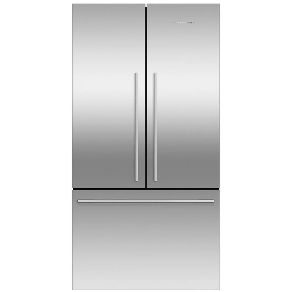 Fisher and Paykel RF610ADX6 Series 7 Freestanding Plumbed-In American Fridge Freezer Stainless Steel