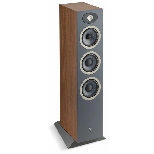 Focal Theva N2 Compact Floor Standing Speakers Pair Dark Wood - Image 4