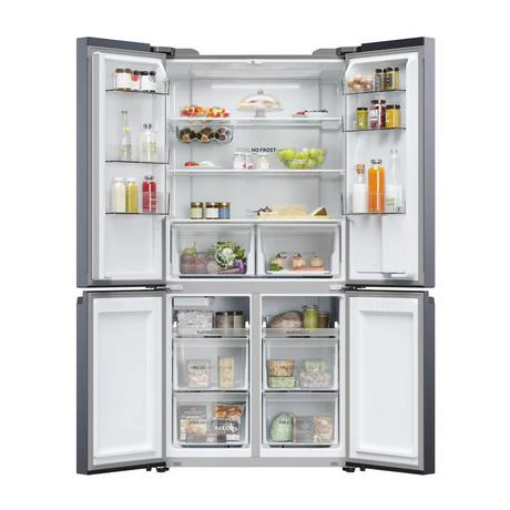 Haier HCR5919EHMB Cube 90 Series 5 American Fridge Freezer Brushed Black - Image 10