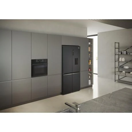 Haier HCR5919EHMB Cube 90 Series 5 American Fridge Freezer Brushed Black - Image 15