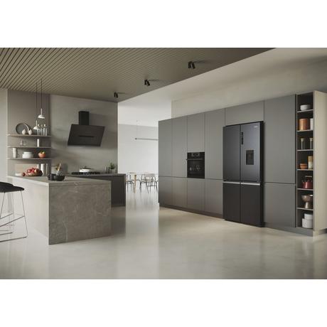 Haier HCR5919EHMB Cube 90 Series 5 American Fridge Freezer Brushed Black - Image 16