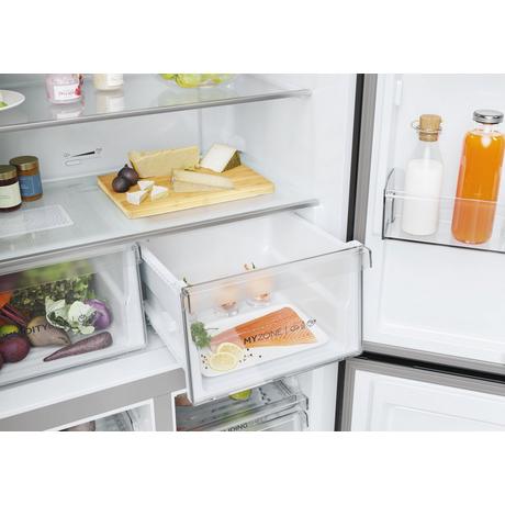 Haier HCR5919EHMB Cube 90 Series 5 American Fridge Freezer Brushed Black - Image 4