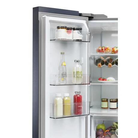Haier HCR5919EHMB Cube 90 Series 5 American Fridge Freezer Brushed Black - Image 6