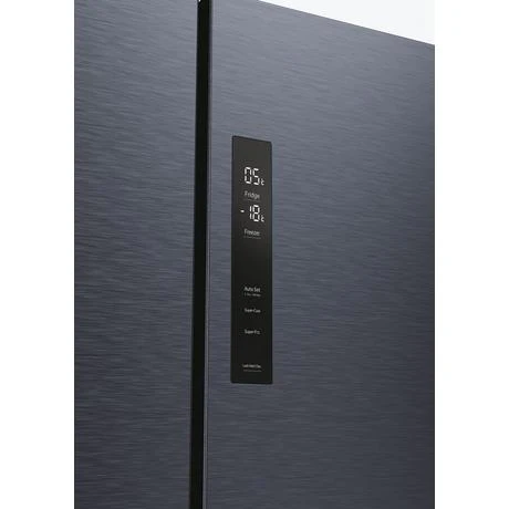 Haier HCR5919EHMB Cube 90 Series 5 American Fridge Freezer Brushed Black - Image 9